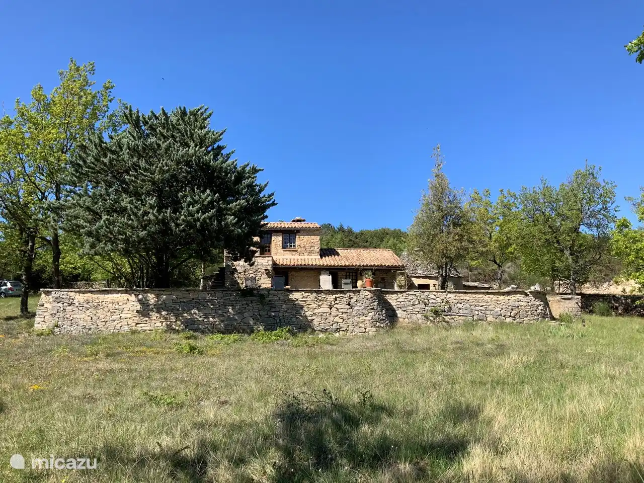 This is the cottage viewed from the south