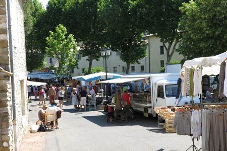 the Dieulefit market