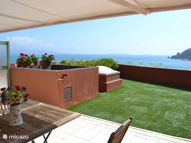 Casa vacacional Francia, Costa Azul, Mandelieu-la-Napoule - apartamento Apartamento Aquarella, vista superior al mar
