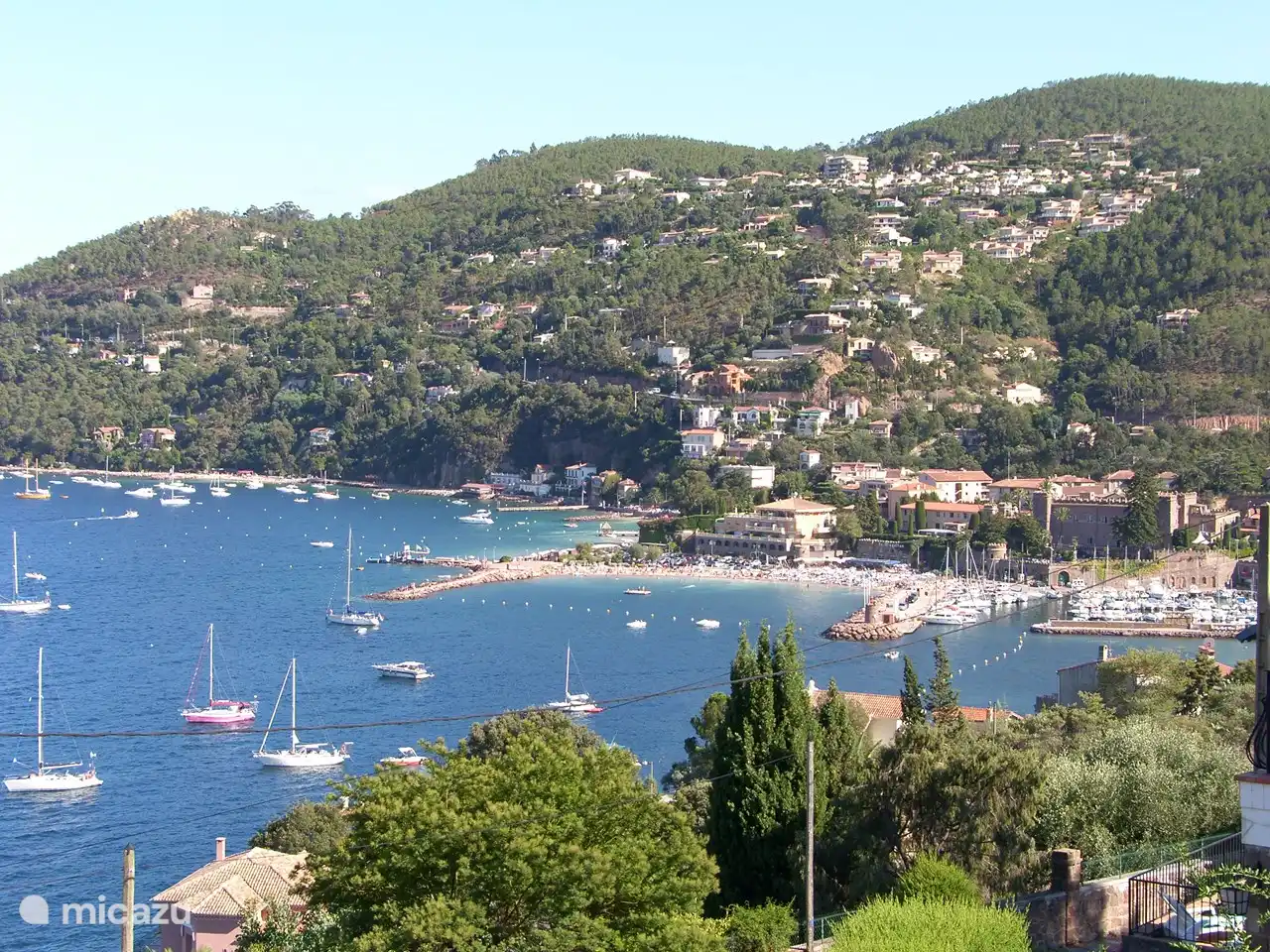 Strand en haven Theoule