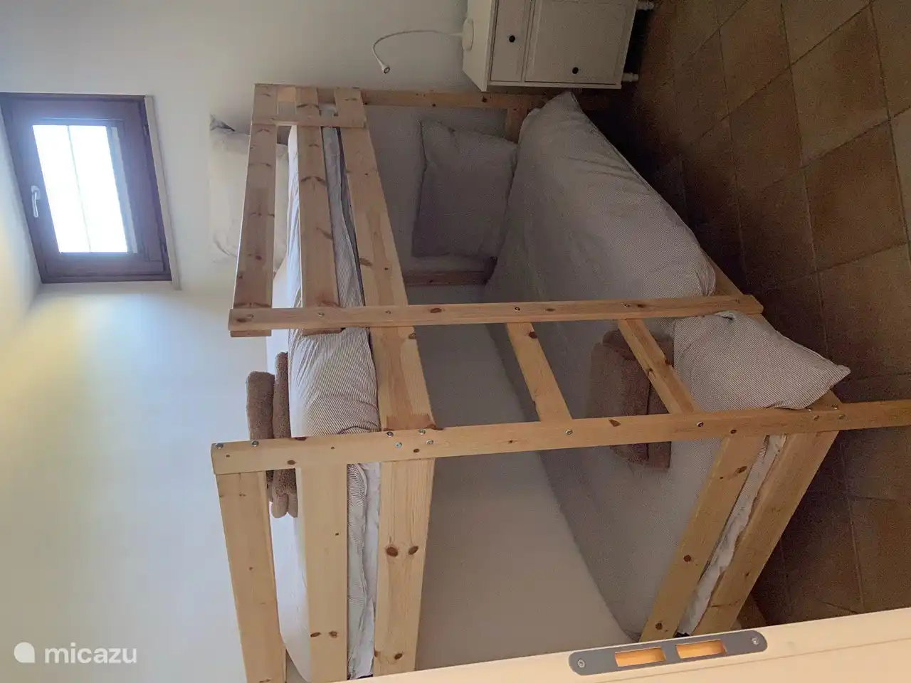 Slaapkamer met stapelbed