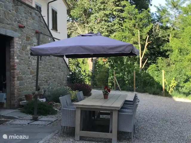 Villa Roccace - La Cucina | Italie, Ombrie, Tuoro sul Trasimeno - appartement Bel extérieur sous le parapluie
