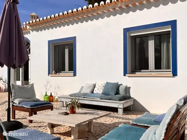 Casa de vacaciones Casa Rinsma en Portugal, Algarve, Vale da Telha - villa Terraza de la piscina