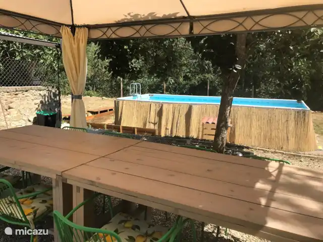 Villa Roccace - La Cantina | Italie, Ombrie, Tuoro sul Trasimeno - studio Terrasse au bord de la piscine