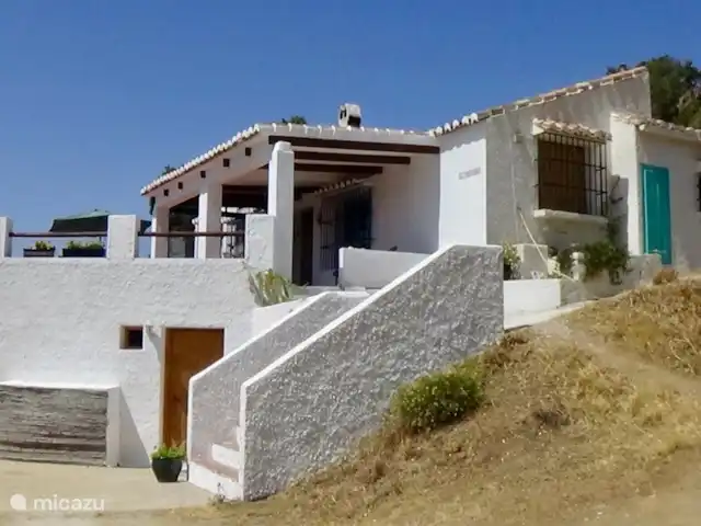 casa la chaparra en España, Andalucía, Riogordo - casa vacacional La vista lateral de La Chaparra
