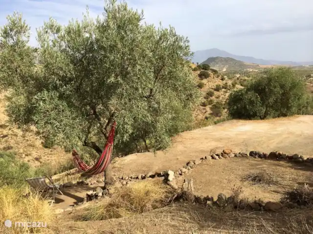 casa la chaparra en España, Andalucía, Riogordo - casa vacacional El pozo de fuego y el 'rincón de reflexión'