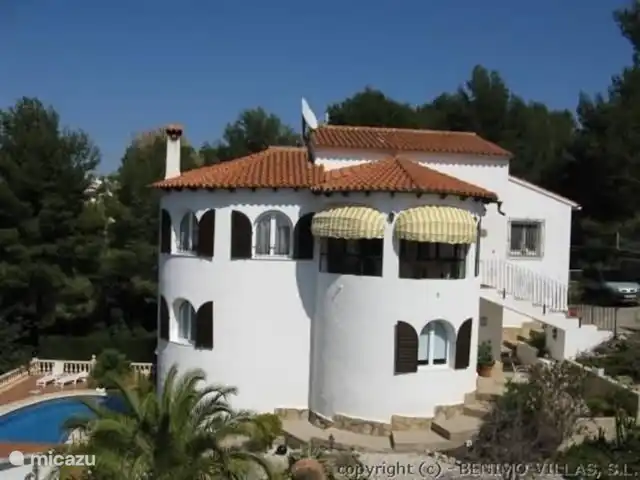 Le Refuge | Espagne, Costa Blanca, Moraira - villa Vue latérale de la maison