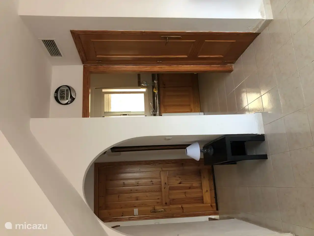 insight hall and kitchen from the living room