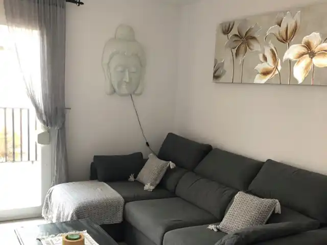 Casa Bonita huren in Spanje, Costa Blanca, Calpe - vakantiehuis woonkamer met 2 persoons slaapbank