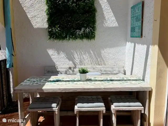Casa Bonita huren in Spanje, Costa Blanca, Calpe - vakantiehuis Grote eethoek tafel op terras