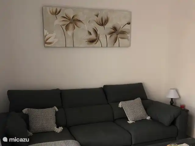 Casa Bonita huren in Spanje, Costa Blanca, Calpe - vakantiehuis Gezellige woonkamer met slaapbank