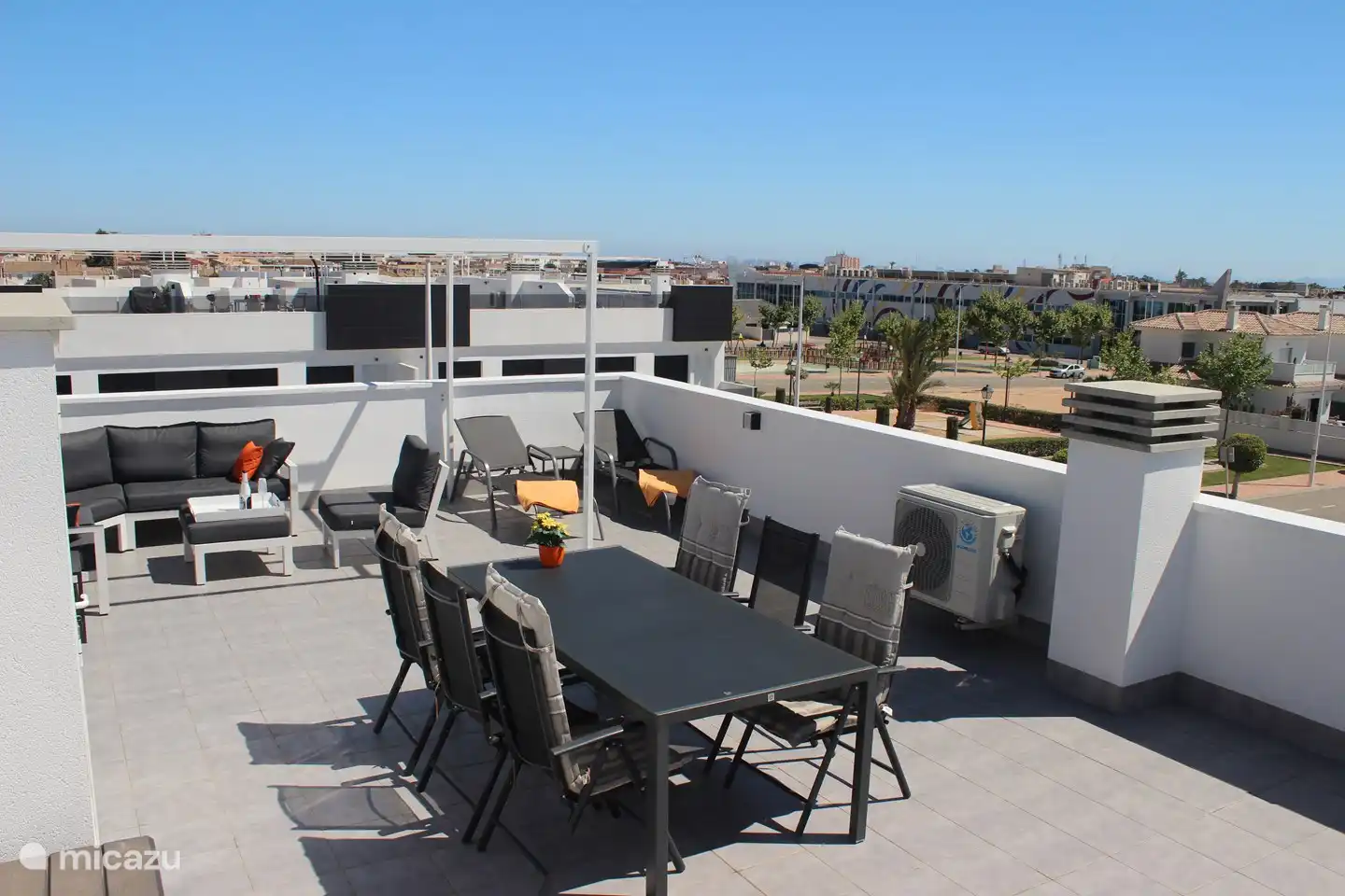 Dachterrasse mit Aussicht