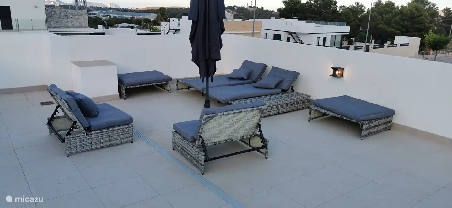 Terrasse supérieure