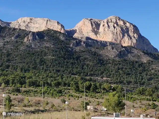 Location de Vacances Espagne, Costa Blanca, Polop, villa - Casa Principe vue terrasse sur le toit