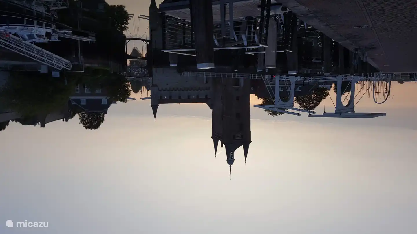 Zierikzee à la tombée de la nuit