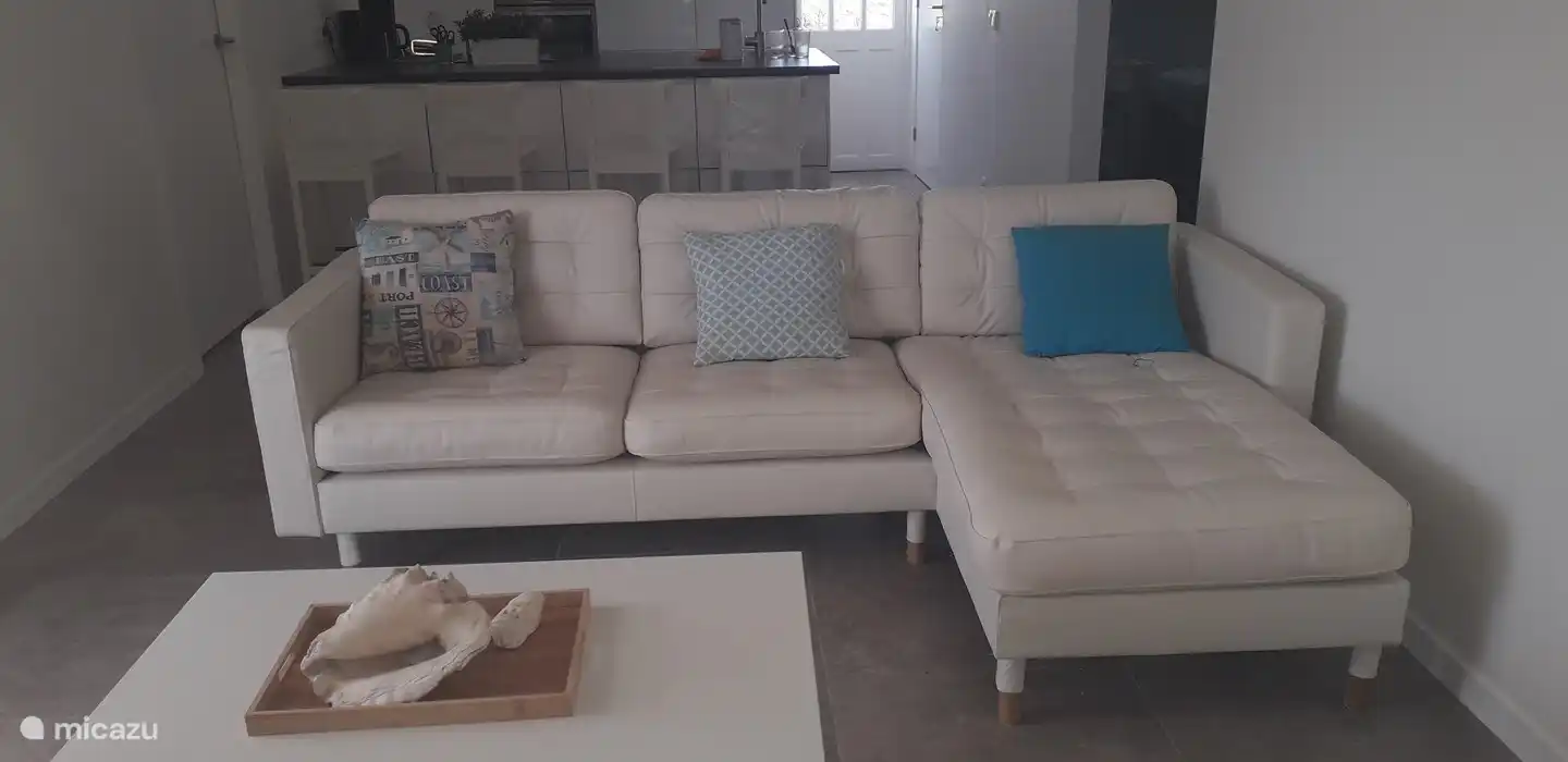 Séjour avec canapé lounge