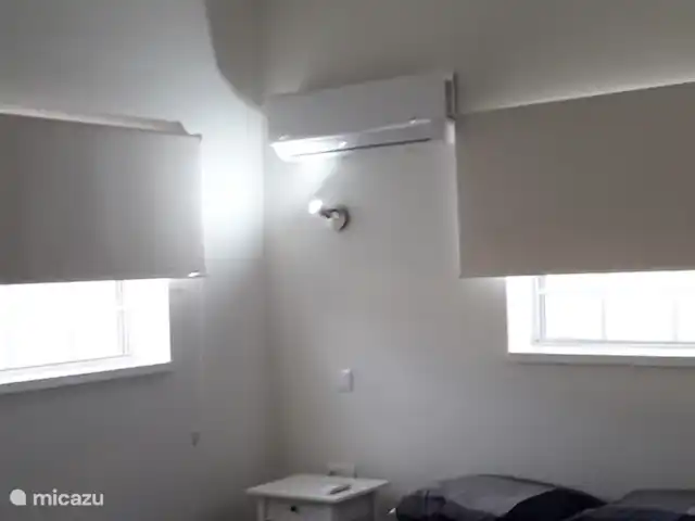 villa huren in Bonaire, Bonaire, Hato – Villa Buena, Prachtige luxe villa Slaapkamer met airco en plafond waaier