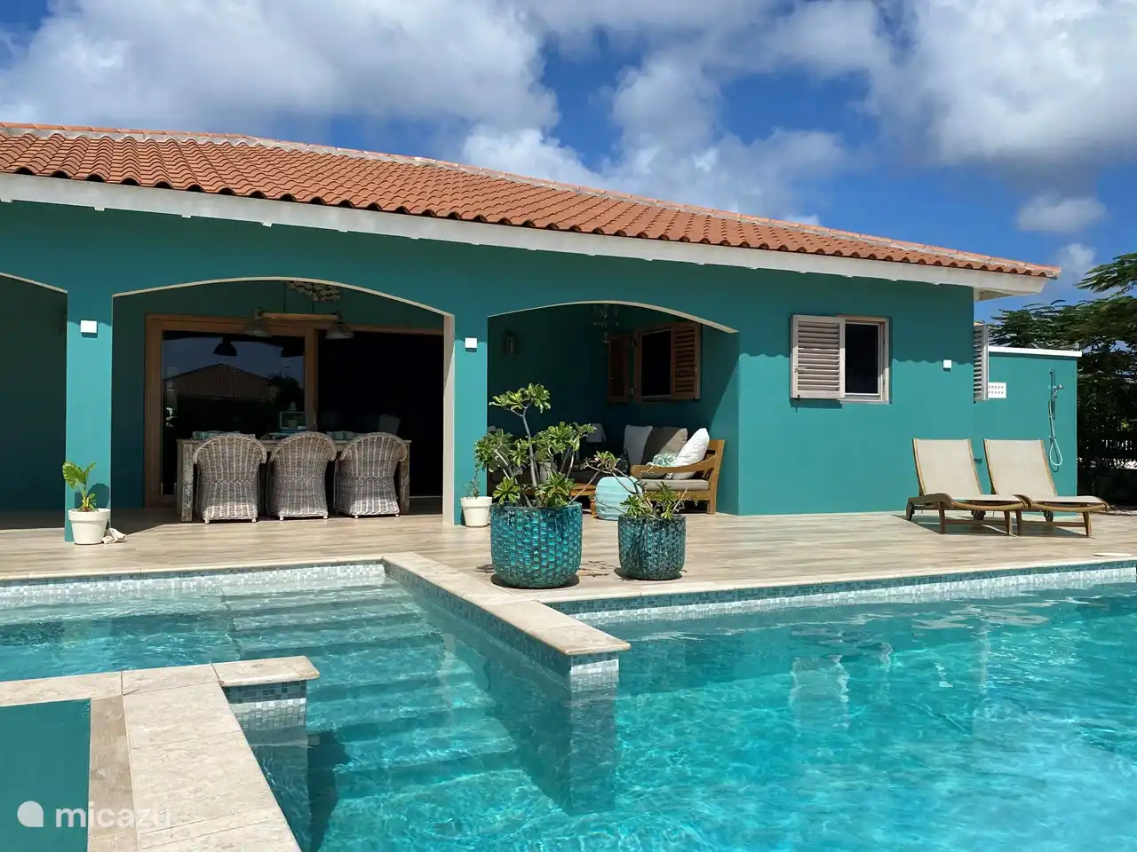 Villa Blou-Berde | Bonaire, Bonaire, Belnem - villa