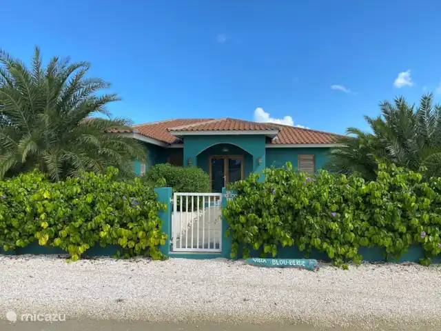 Villa Blou-Berde | Bonaire, Bonaire, Belnem - villa Devant la villa
