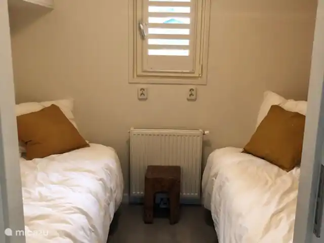Chalet Leentje | Pays-Bas, Utrecht, Doorn - chalet Chambre pour 2 personnes avec 2 sommiers tapissiers de luxe
