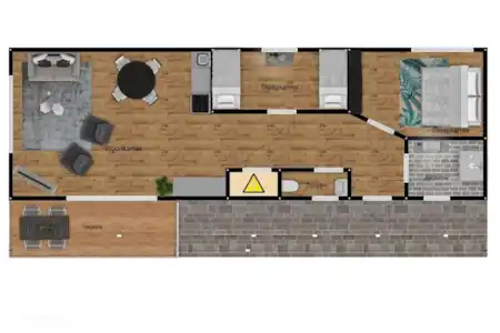 Vakantiehuis Nederland, Utrecht, Rhenen chalet Luxe brons chalet! - Nr. 97