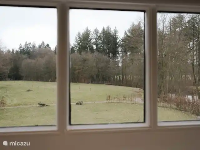 Casa del silvicultor nº 1 Singraven en Países Bajos, Overijssel, Denekamp - casa vacacional vista desde el dormitorio