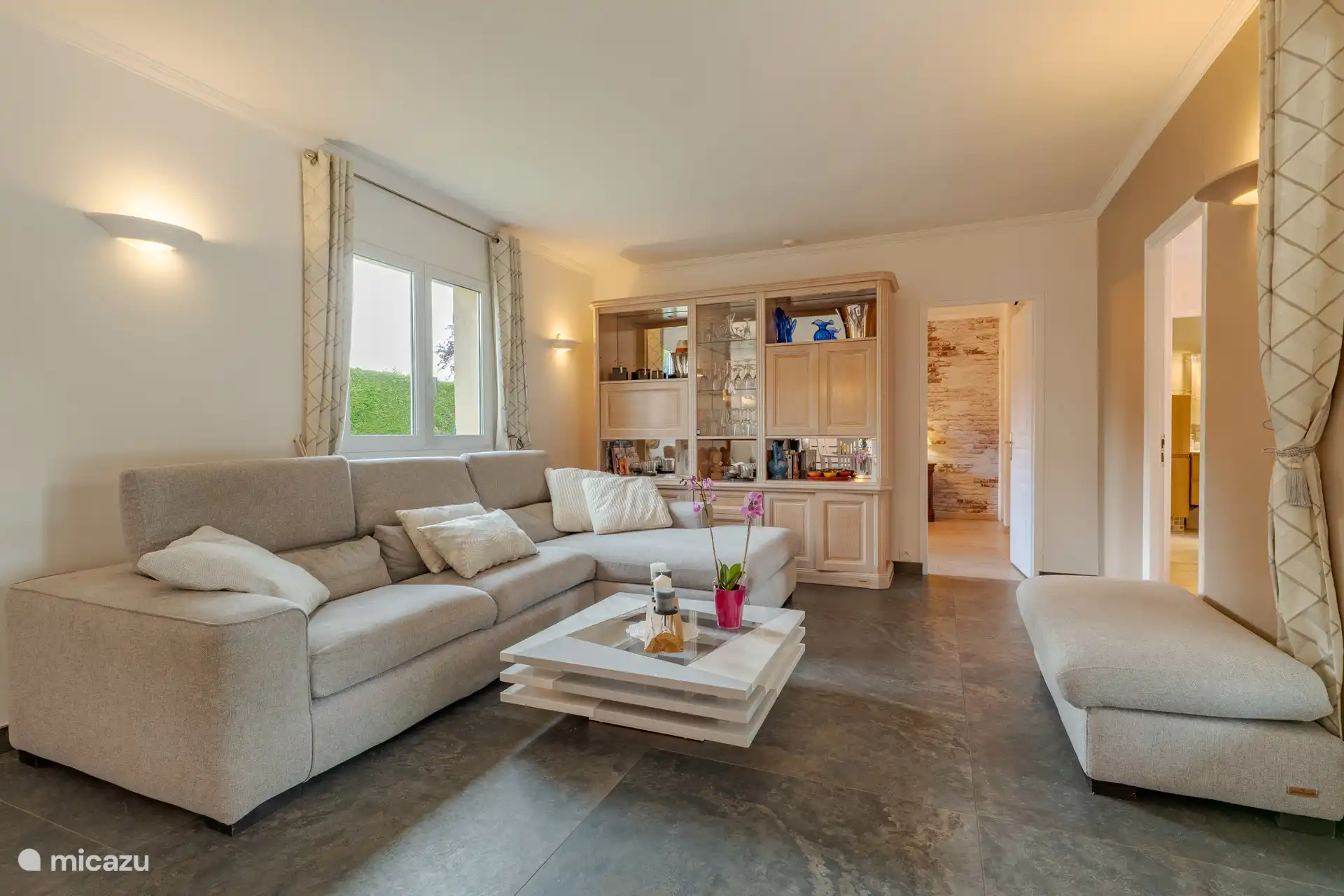 The living room