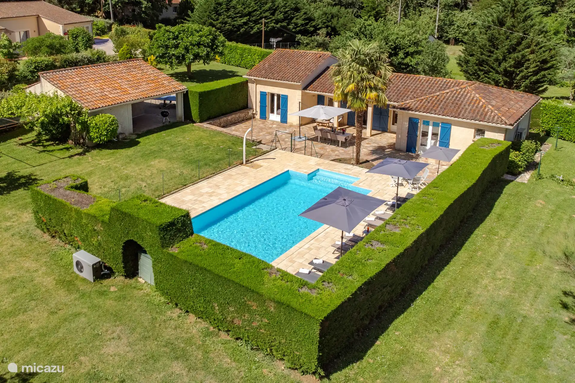 House and enclosed garden