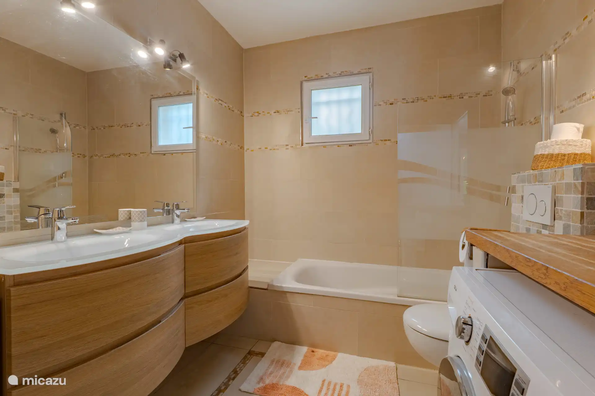 The bathroom