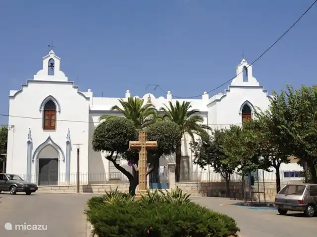 La Casa del Sol huren in Spanje, Costa Blanca, Moraira - villa Plein met school en waaraan ook het stadhuis van Benissa zijn gelegen.