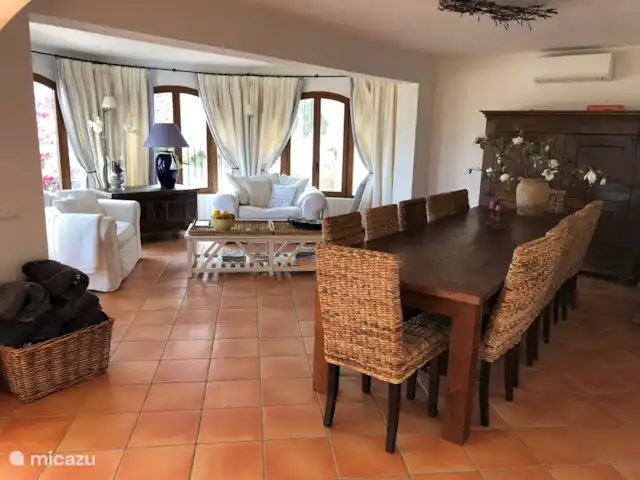 La Casa del Sol huren in Spanje, Costa Blanca, Moraira - villa Zitkamer met eettafel voor 10 personen