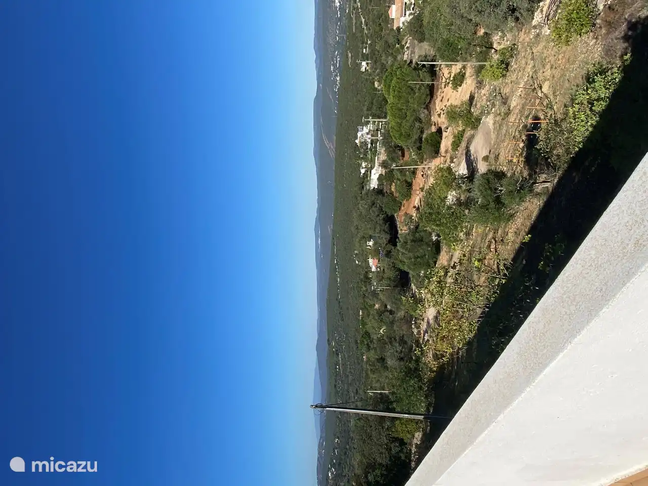 vista lejana desde la terraza