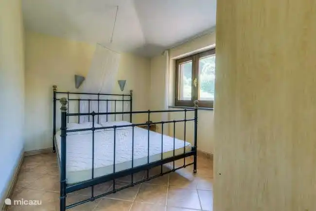 El dormitorio principal de Blu.