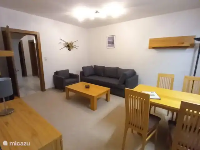 Location de Vacances Autriche, Tyrol, Leutasch, appartement - Appartement Ostbacher Stern B 101 Type B 101 salon rez-de-chaussée