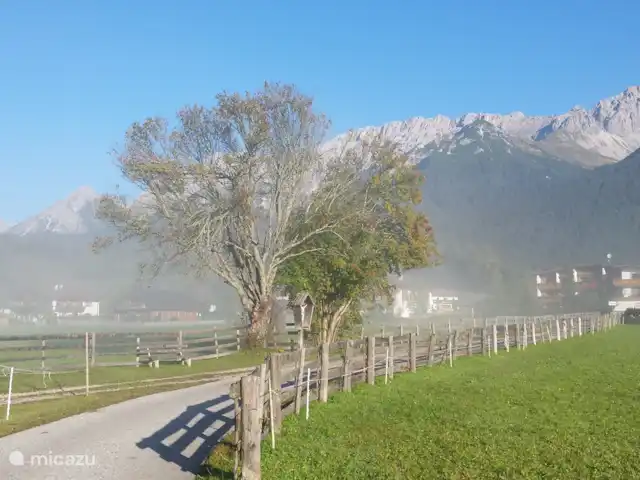 Location de Vacances Autriche, Tyrol, Leutasch, appartement - Appartement Ostbacher Stern C 108 Tôt le matin dans la vallée de Leutasch