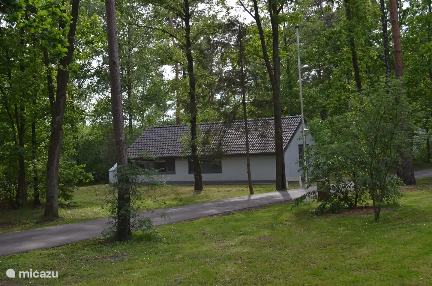 Rückseite des Hauses