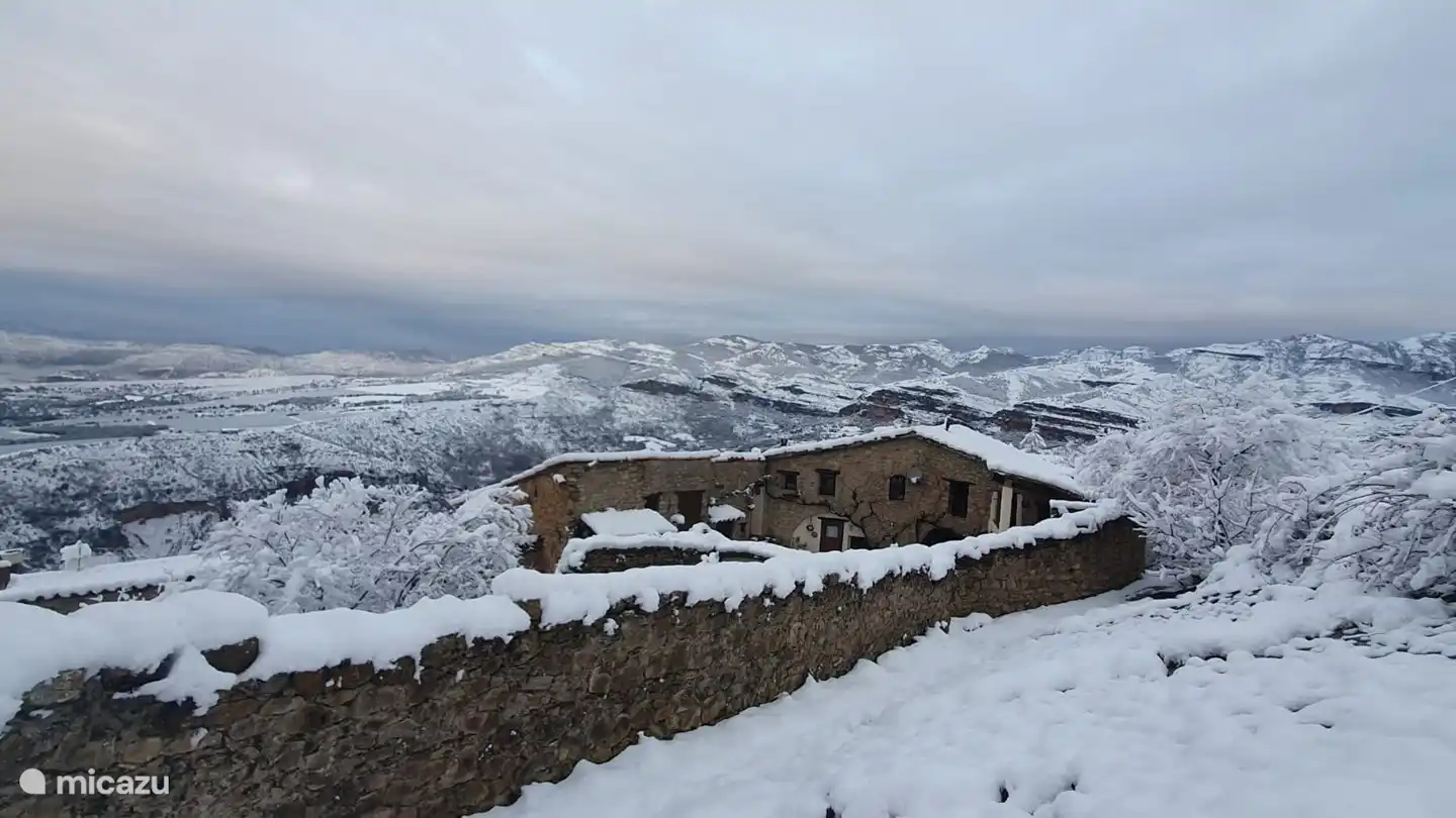 Eine altmodische Schneepackung!