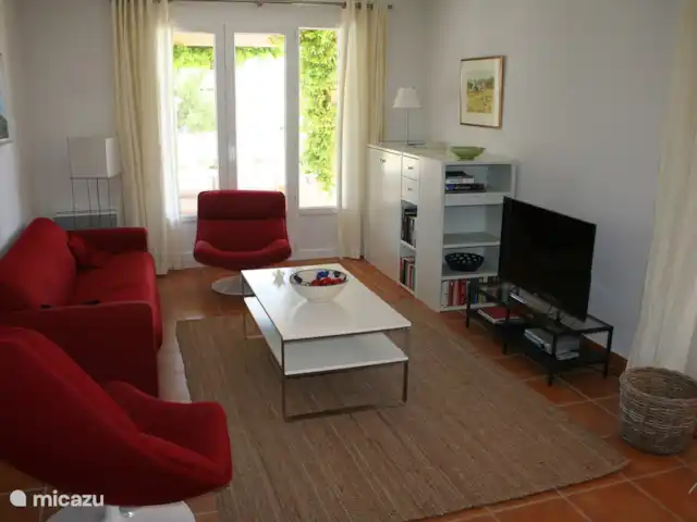 Villa Saumane en Francia, Vaucluse, Saumane-de-Vaucluse - villa Sala de estar