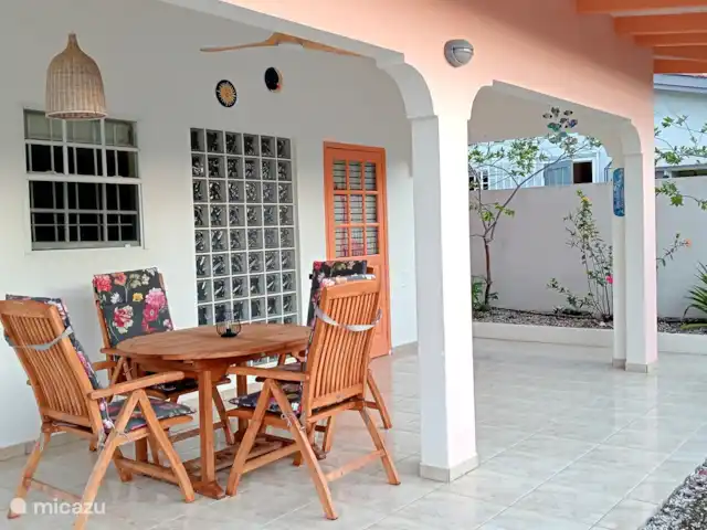 Kas Bonita | Bonaire, Bonaire, Kralendijk - bungalow Agréable à l’ombre sous le ventilateur (avec éclairage)