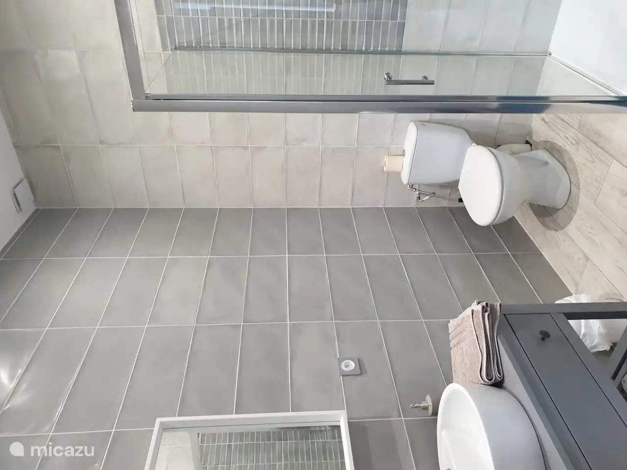 Badezimmer mit Toilette