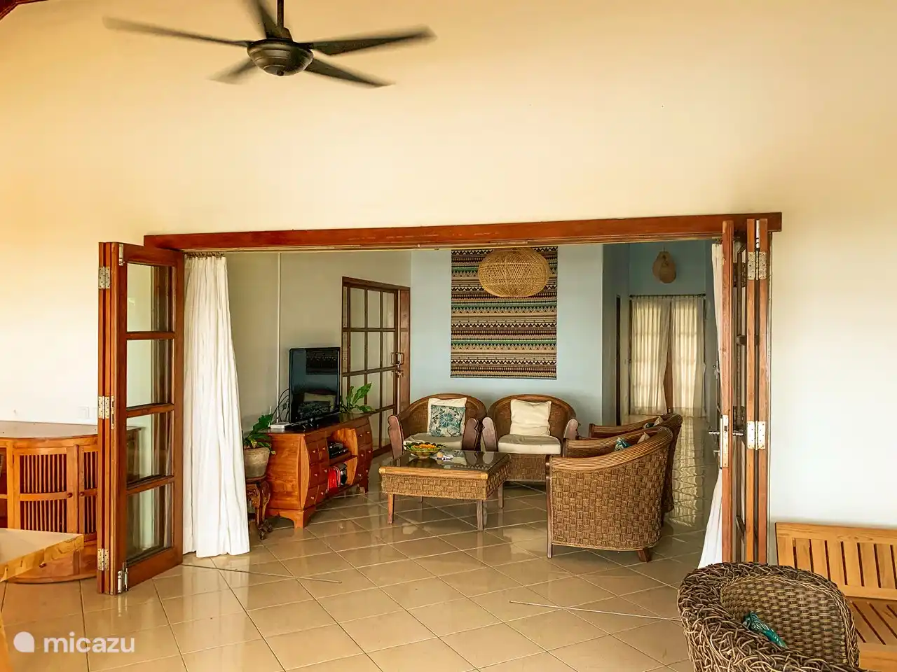 Sitzbereich im Wohnzimmer.