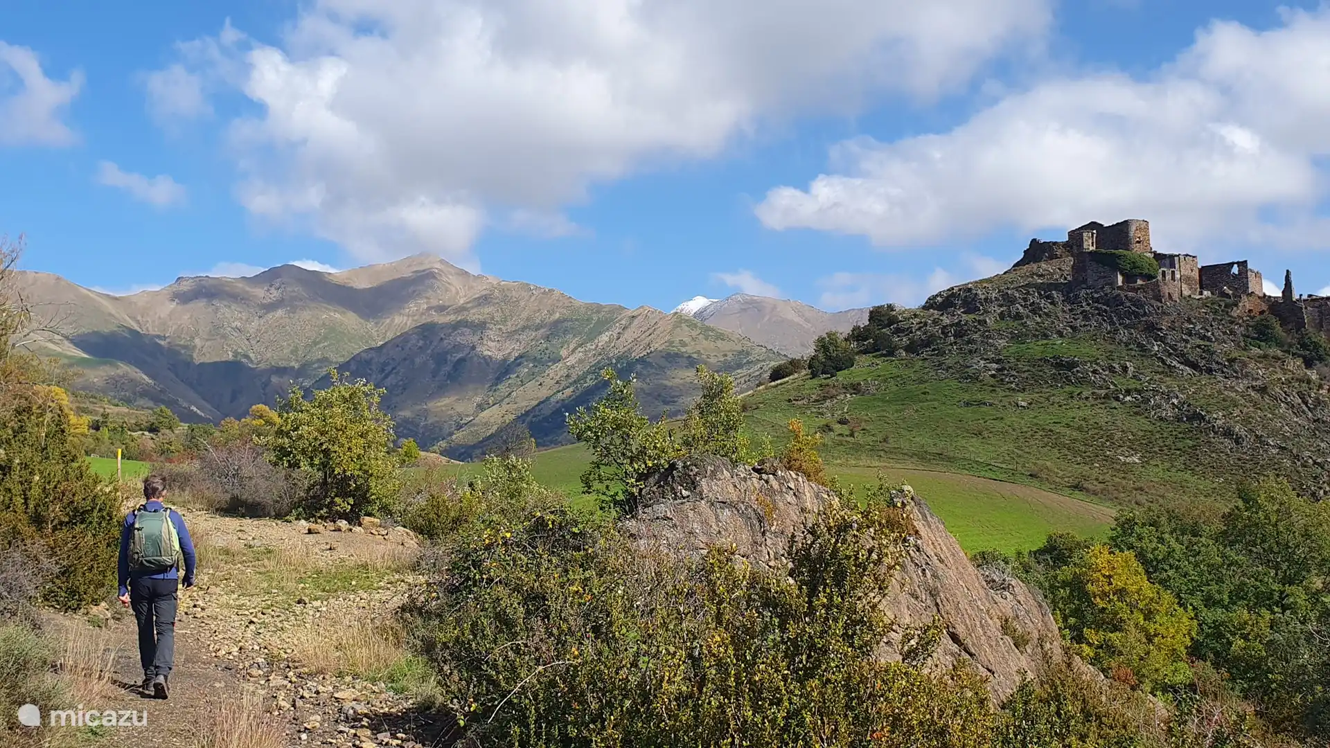 Wandern in den Pyrenäen.