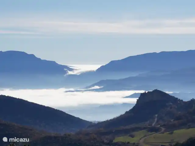 apartamento en España, Cataluña, Tremp – Casa Mauri - El Ático La vista hacia el Montsec (el sur).