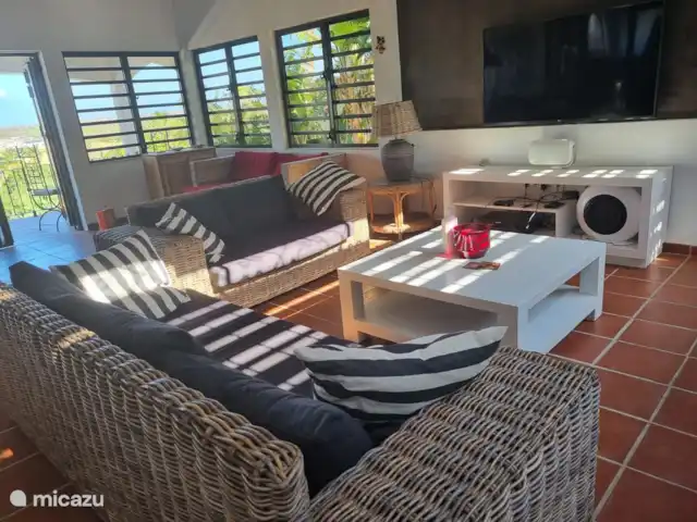Les Palmiers | Curaçao, Banda Ariba (est), Jan Sofat - villa Porche avec plusieurs aires de repos