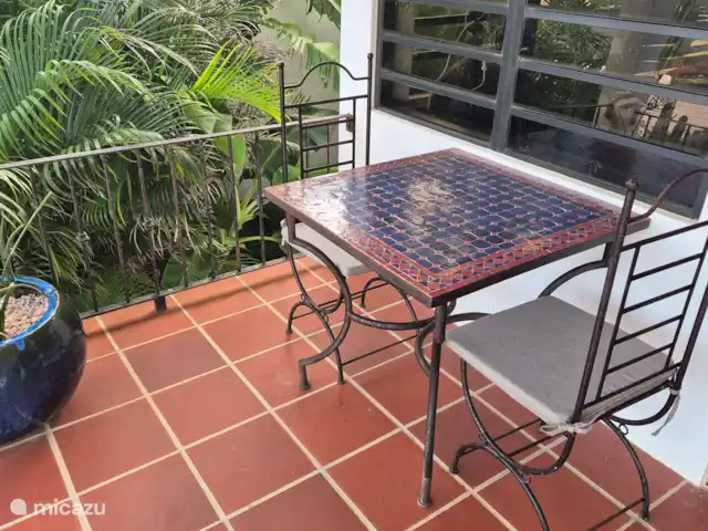 Les Palmiers | Curaçao, Banda Ariba (est), Jan Sofat - villa Dîner oriental avec 2 sur la terrasse avant
