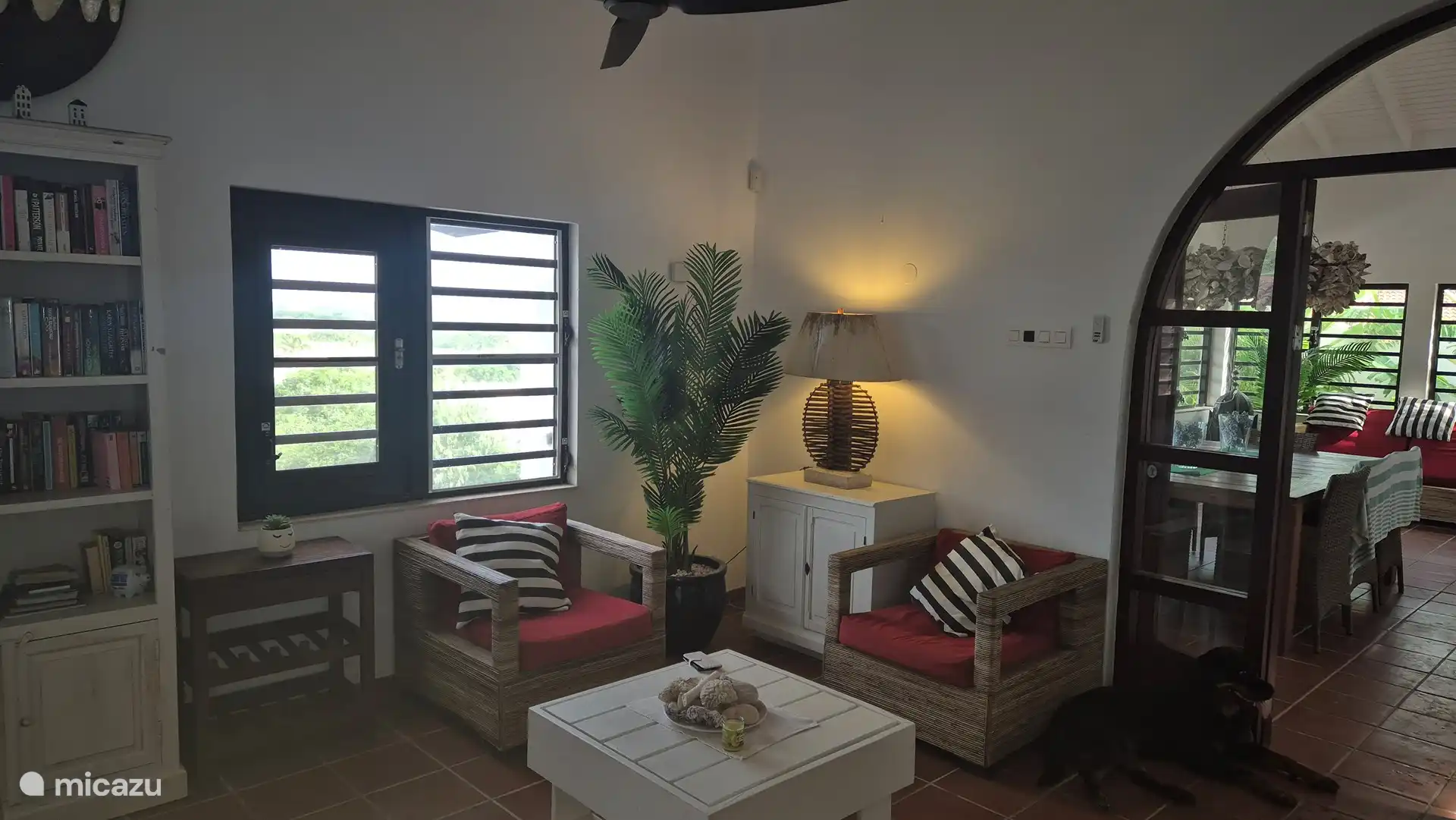 Klein salon om met zijn tweetjes iets te borrelen