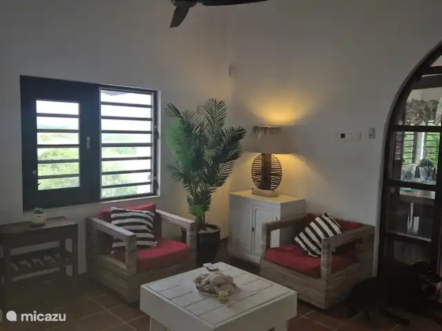 Les Palmiers | Curaçao, Banda Ariba (est), Jan Sofat - villa Petit salon pour boire un verre à deux