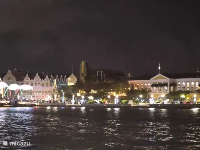 Les Palmiers | Curaçao, Banda Ariba (est), Jan Sofat - villa Vue sur la baie de St-Anna « de nuit »