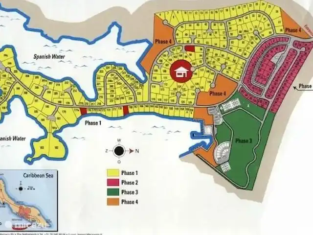 Les Palmiers | Curaçao, Banda Ariba (est), Jan Sofat - villa Carte Jan Sofat
