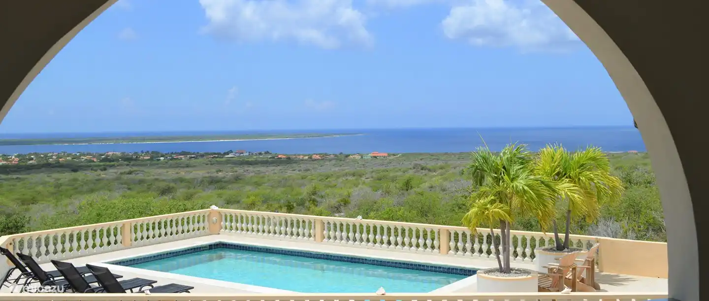Look there is Klein Bonaire. In clear weather you can even see Curaçao.  
